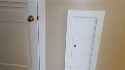 “I saw this tiny door at my neighbor’s house. I’m so confused. What is it for?”