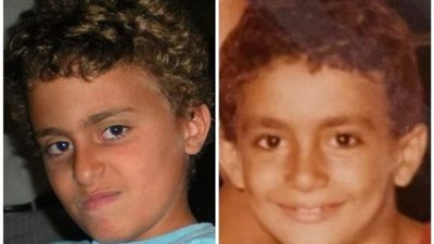 صورة لفنان شهير ونجله في الطفولة.. خمن من هو؟