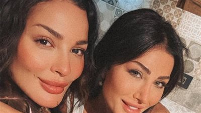 نادين نجيم تحتفل پعيد ميلاد خطيبها 