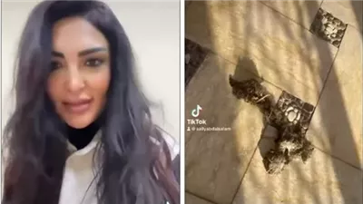 سالي عبد السلام تصدم الجمهور بأشياء غريبة أمام منزلها