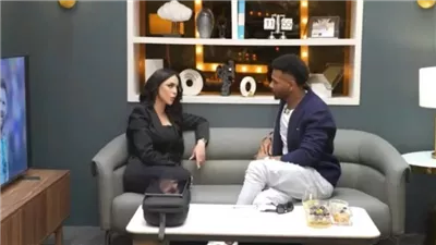 اللبليهي في برنامج رامز.. غازل المذيعة على الهواء 