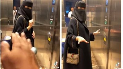 سيدة سعودية رفضت إدخال رجل المصعد معها ولكنه أصر علي الدخول..فهنا المفاجأة؟؟